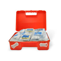 First Aid Kit, filled according to DIN norms, different sizes