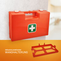 First Aid Kit, filled according to DIN norms, different sizes