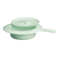 Behrend bedpan, plastic, autoclavable, cover, color selection