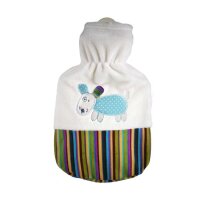 Sänger hot water bottle 0,8l, kids, soft cover, 4 models