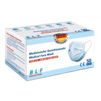 Medical face mask from BLF Protection, 3-ply, 50 pieces,...