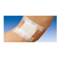 Omnisilk Fixation Plaster made of artificial silk, 5 m, 1 roll