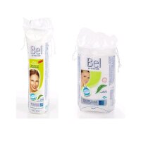 Bel® premium cotton pads of Hartmann, microfibre, big...