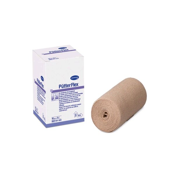 Putter Flex binding by Hartmann, short-stretch bandage, 5 m