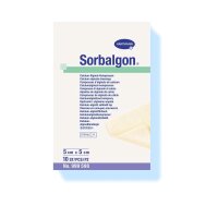 Compress with calcium alginate, Sorbalgon Hartmann, 10...