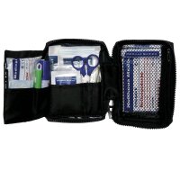 Travel first aid kit by Holthaus Medical, filled, belt...