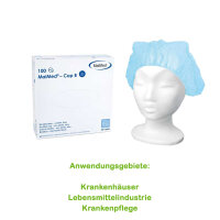 MaiMed Beret Hoods, Disposable Caps, 100 items, different...