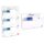 MaiMed glove dispensers, for 1 or 3 glove boxes, acrylic