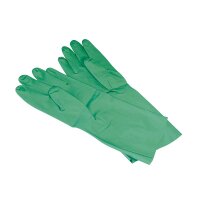Ratiomed chemical protective gloves, nitrile, green, size...