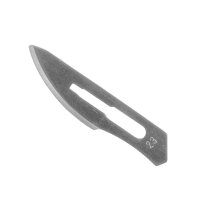 Ratiomed disposable scalpel blades, sterile, carbon steel, 100 items