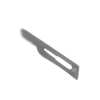 Ratiomed disposable scalpel blades, sterile, carbon steel, 100 items