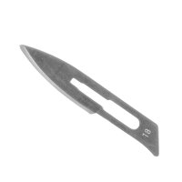 Ratiomed disposable scalpel blades, sterile, carbon steel, 100 items