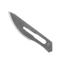 Ratiomed disposable scalpel blades, sterile, carbon steel, 100 items