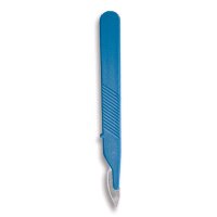 Ratiomed Disposable scalpels, sterile, stainless steel blades, 10 item