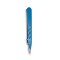 Ratiomed Disposable scalpels, sterile, stainless steel blades, 10 item