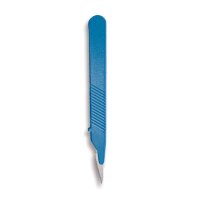 Ratiomed Disposable scalpels, sterile, stainless steel blades, 10 item