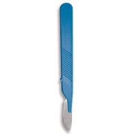 Ratiomed Disposable scalpels, sterile, stainless steel blades, 10 item