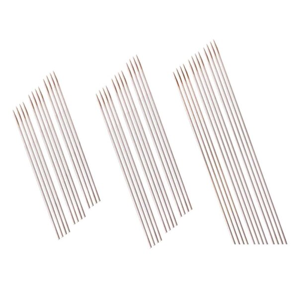 Ratiomed cotton swab, hardwood, d 3mm, pointed / unpointed, 100 pcs