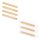 Ratiomed tongue depressors, wooden, waxed, 150x18x1,6 mm, non-/sterile