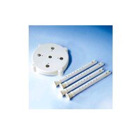 Ratiomed shower seat standard, rubber feet adjustable in...