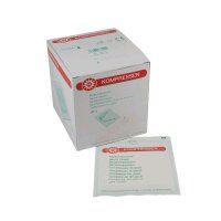 Gauze swabs sterile by Noba, 8-ply, 50x 2 pack, size choice