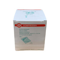 Gauze swabs sterile by Noba, 8-ply, 50x 2 pack, size choice