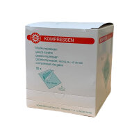Gauze swabs sterile by Noba, 8-ply, 50x 2 pack, size choice