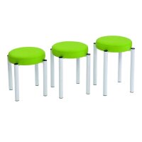 Pader Gymnastics Stool, round, 7cm upholstery, seat...