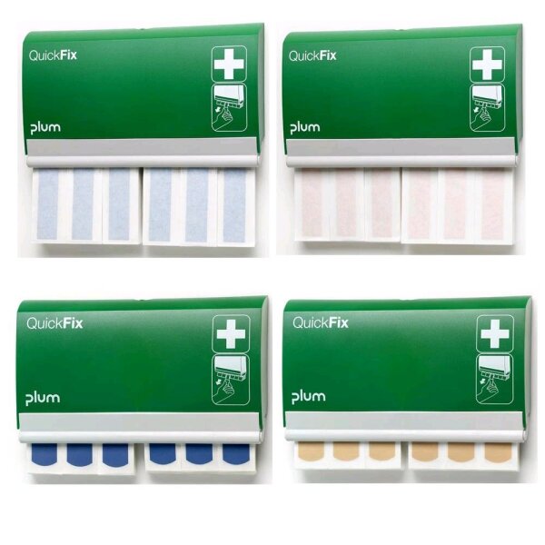 Plum QuickFix plaster dispenser incl. Plaster, different variants