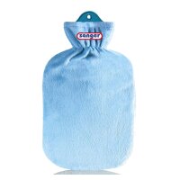 Rubber - hottie with plush o. Structure cover by Sänger, Color choice