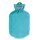 Rubber - hottie with plush o. Structure cover by Sänger, Color choice
