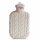 Singer 2 L rubber hot water bottle incl. Knit cover, diff. colors