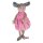 Plushie with 0.8 L hot water bottle by Sänger, velvety, padded, zipper