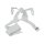 Behrend suspensor, detachable bag, white, washable, 1-12