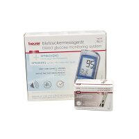 Blood Sugar Meter GL 34 by Beurer, mg/dl, including 50...
