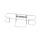 Behrend glove dispenser, for 1 glove box, 26 x 9,5 cm, 1 piece