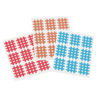 Cross Tape, Cross Patch, Grid Tape, 2,7x2,1 cm, 3 colors,...