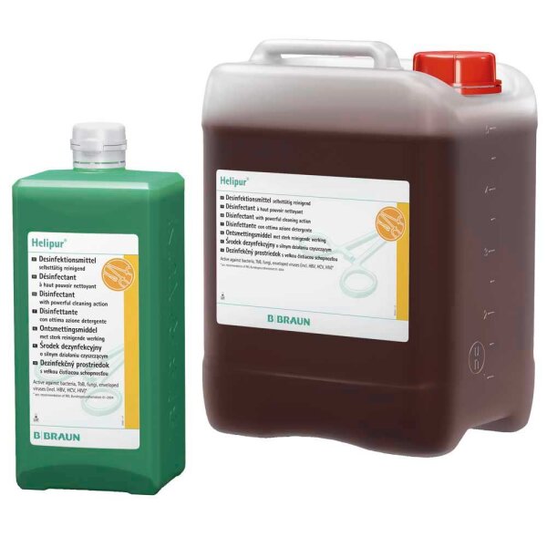 B.Braun Instrument disinfectant/ cleaner Helipur®