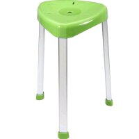 Careline AQUASAFE corner shower seat, height adjustable, 35x35cm
