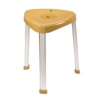 Careline AQUASAFE corner shower seat, height adjustable, 35x35cm