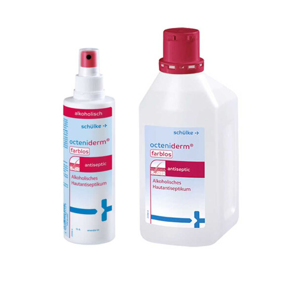 Schülke octeniderm® colorless skin antiseptic, 24 hrs. Effect sizes