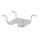 Behrend bath seat, hygienic cutout, adjustable, special / -plus