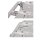 Behrend bath seat, hygienic cutout, adjustable, special / -plus