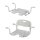 Behrend bath seat, hygienic cutout, adjustable, special / -plus