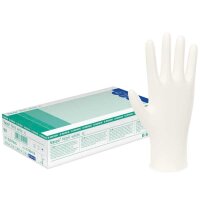 B.Braun Nitrile gloves Vasco® Nitril white, sizes XS-XL
