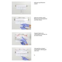 B.Braun flowpack wall mount, aluminum, 1 pc
