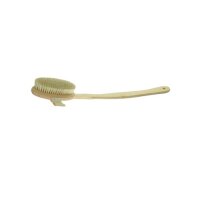 Behrend Wooden bath brush, oval, removable handle,...