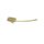 Behrend Wooden bath brush, oval, removable handle, natural bristles