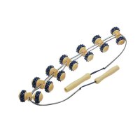 Behrend back massage roller conveyor, wooden, 115cm