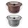 Behrend commode-bucket plastic, lid, disinfectable, colors